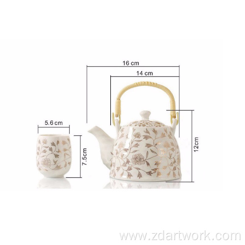 Teapot Set National Beauty and Natural Fragrance